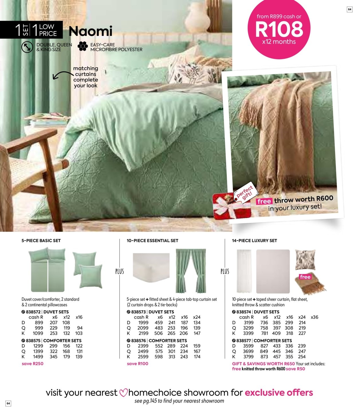 Homechoice Specials 25 Oct - 02 Dec - Page 64