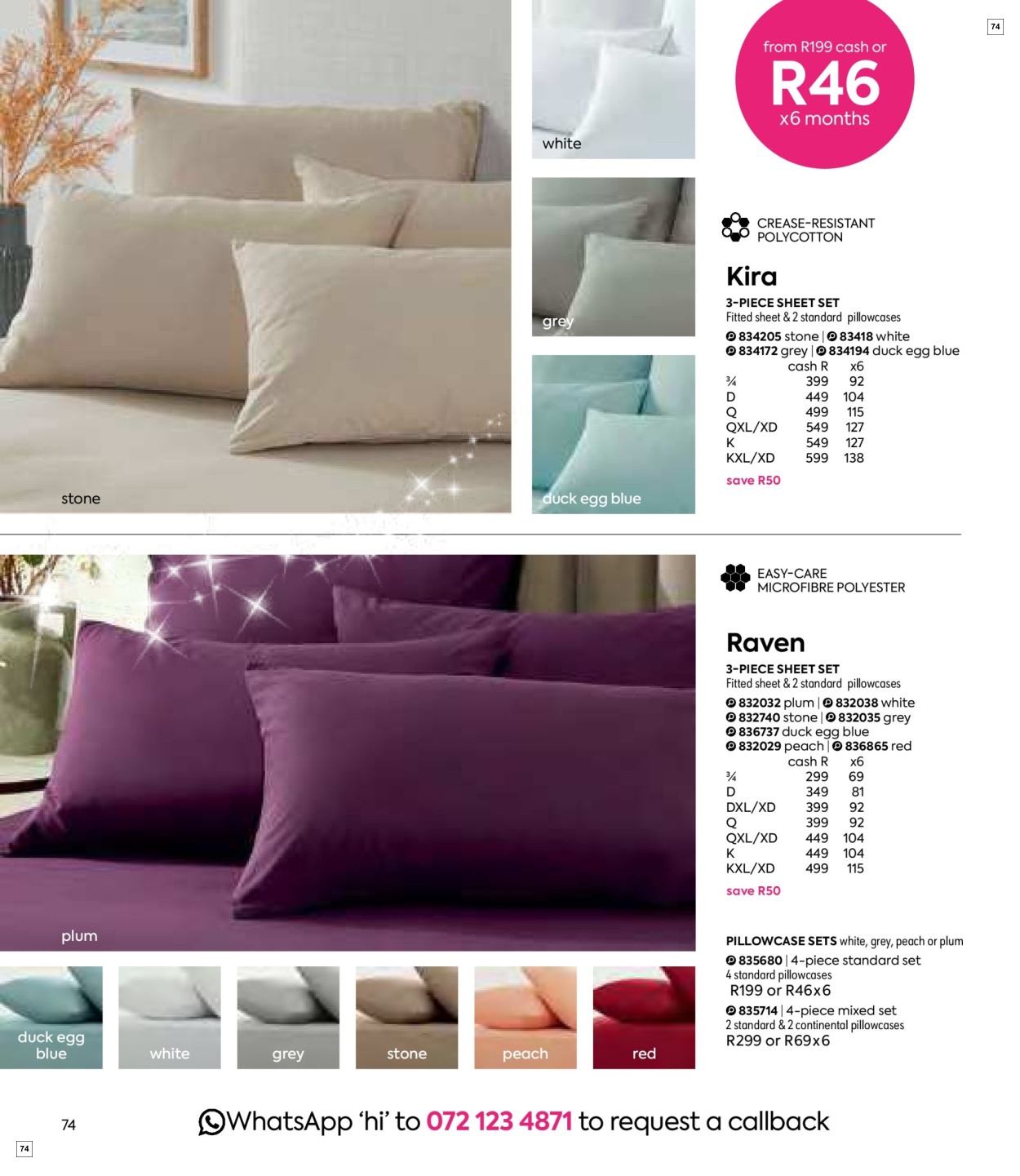 Homechoice Specials 25 Oct - 02 Dec - Page 74