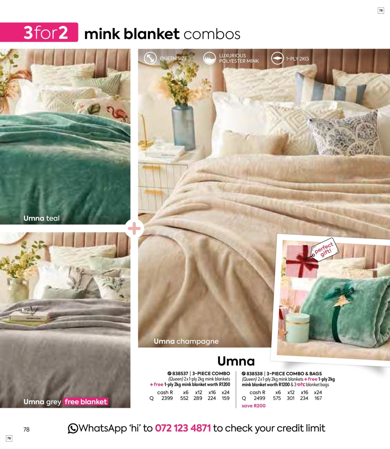 Homechoice Specials 25 Oct - 02 Dec - Page 78