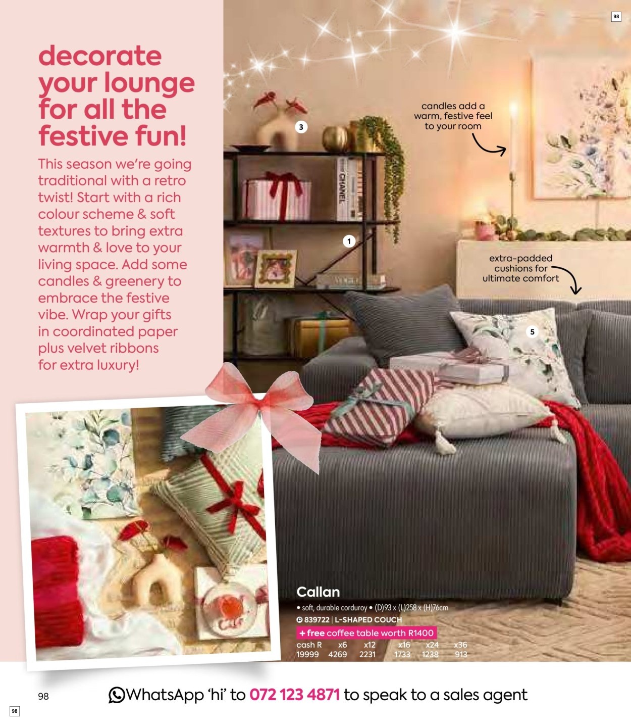 Homechoice Specials 25 Oct - 02 Dec - Page 98