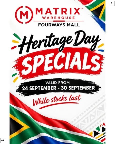 Matrix Warehouse Specials 24 Sept - 30 Sept
