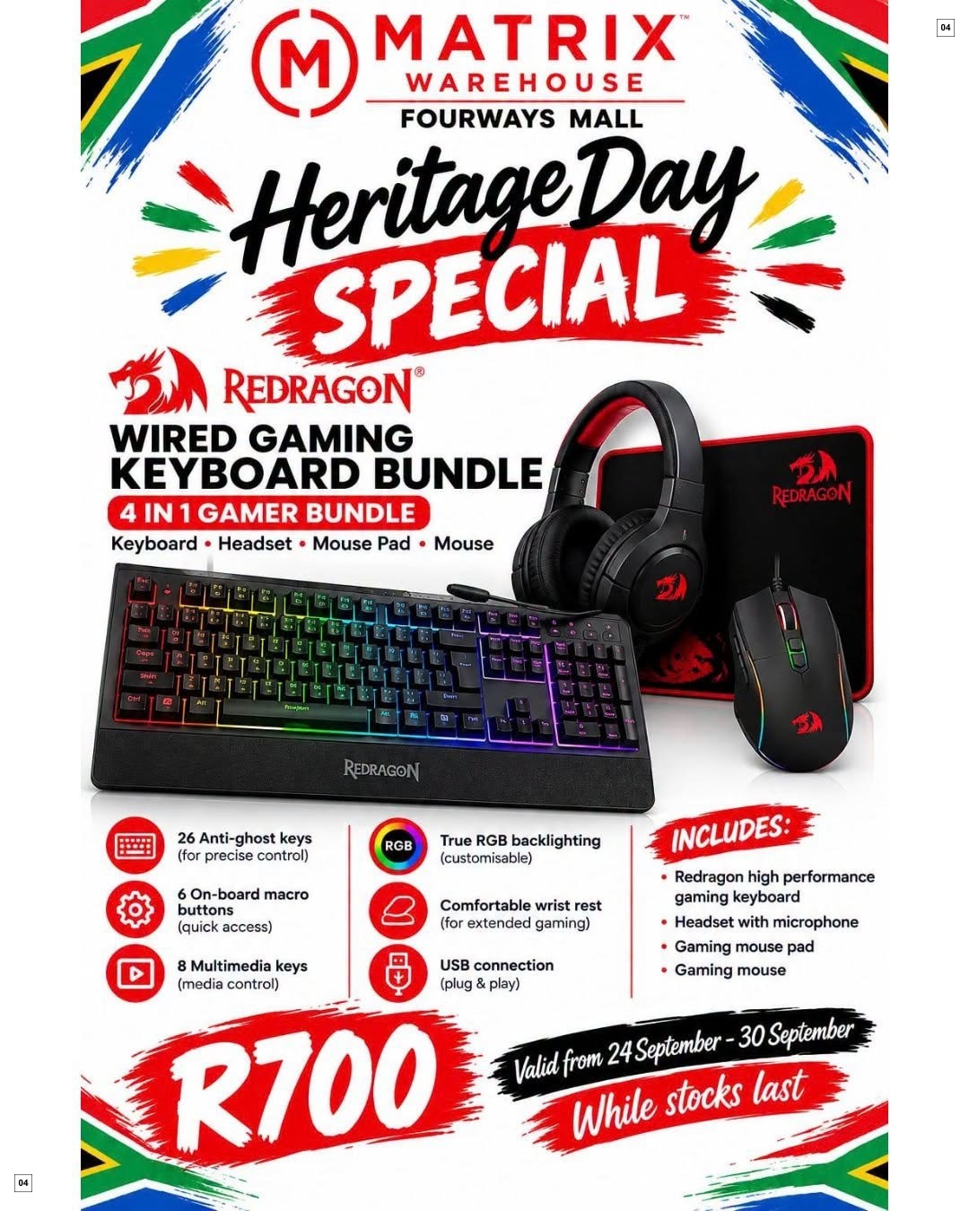 Matrix Warehouse Specials 24 Sept - 30 Sept - Page 4