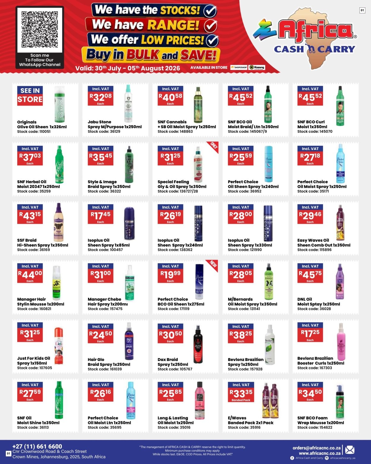 Africa Cash And Carry Latest Catalogue