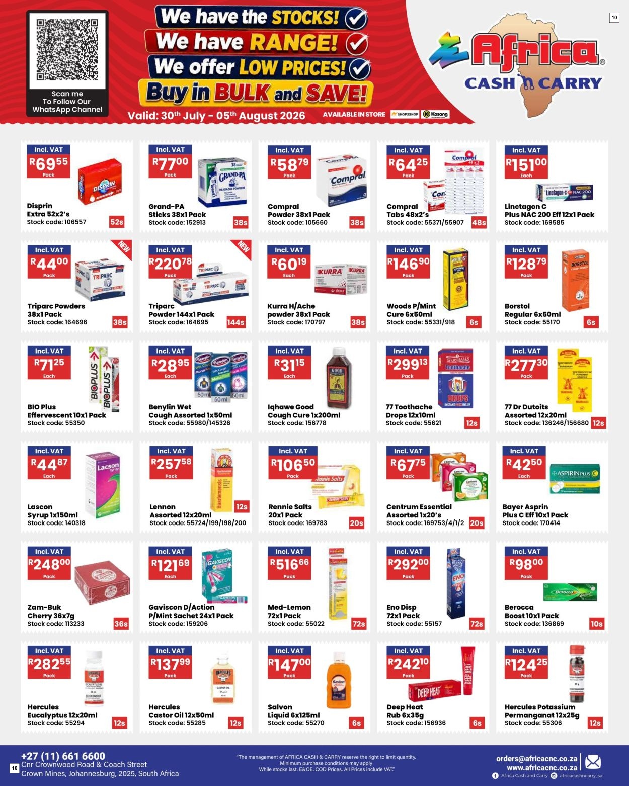 Africa Cash & Carry Catalogue - Weekly Promo - Page 10