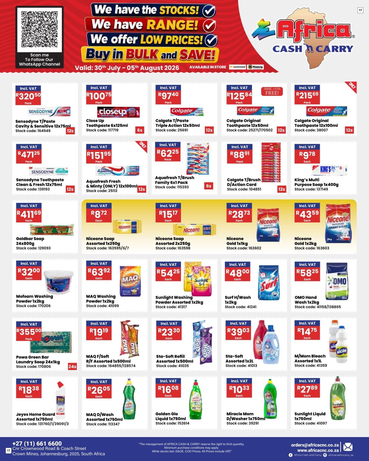 Africa Cash & Carry Catalogue - Weekly Promo - Page 17