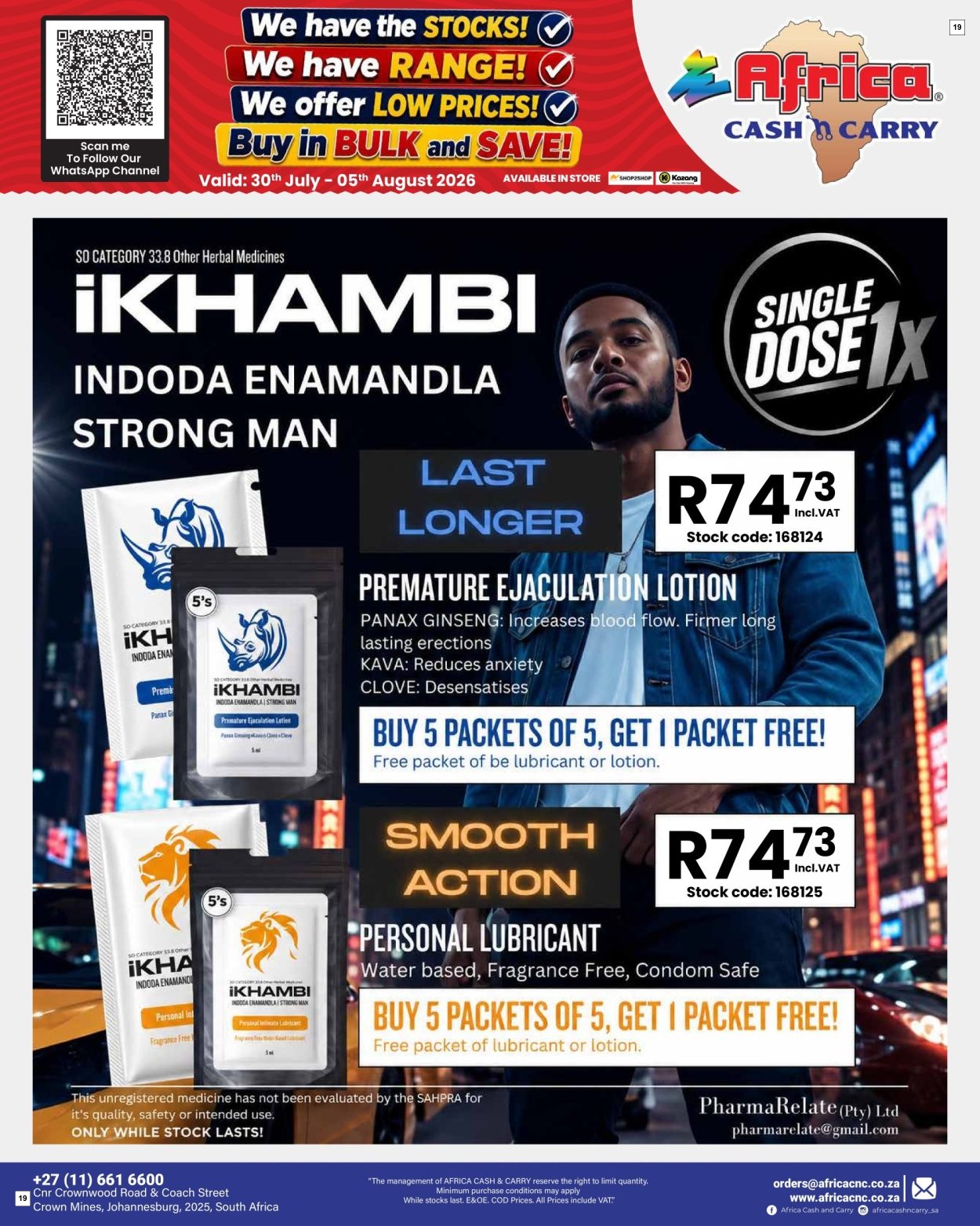 Africa Cash & Carry Catalogue - Weekly Promo - Page 19