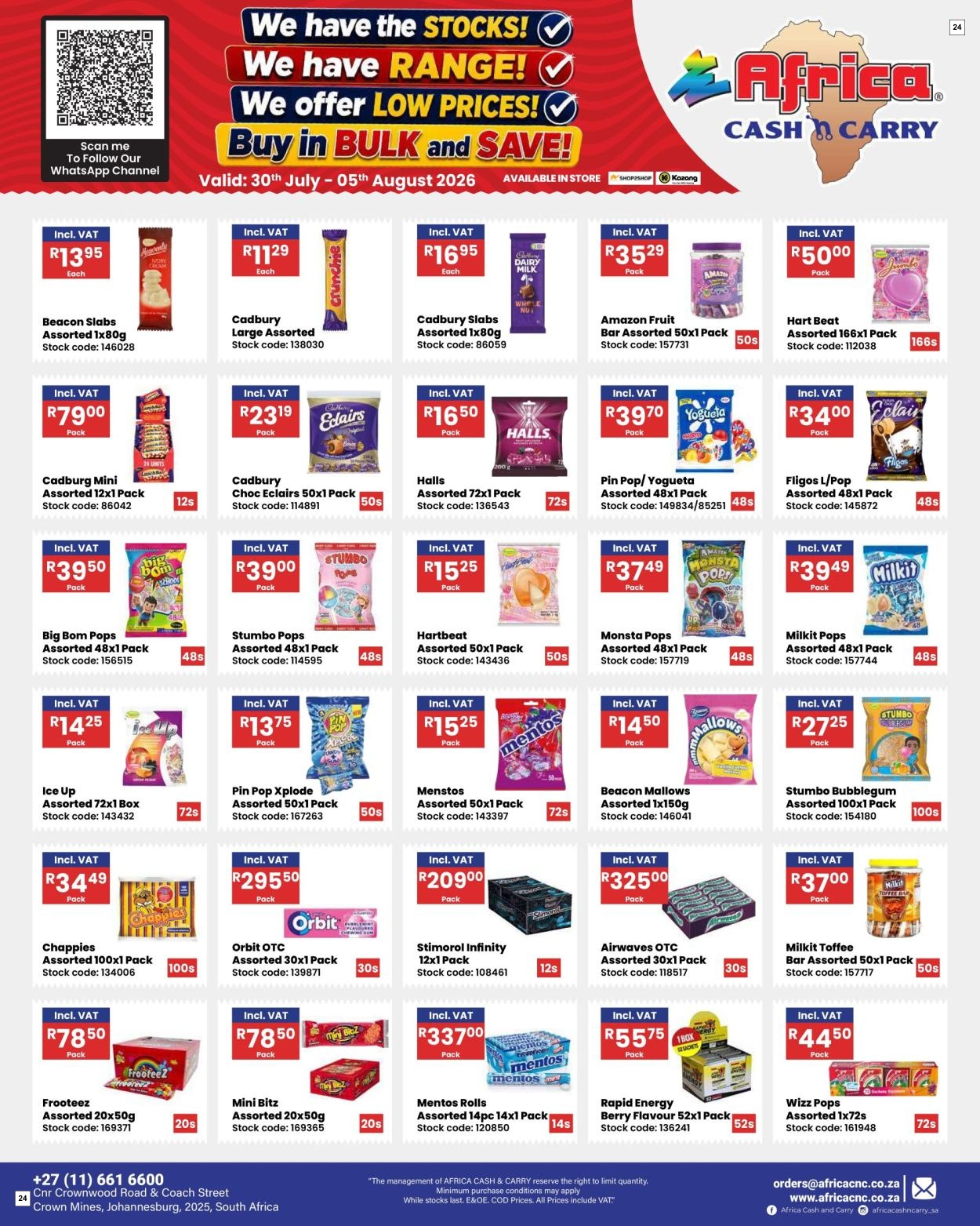Africa Cash & Carry Catalogue - Weekly Promo - Page 24