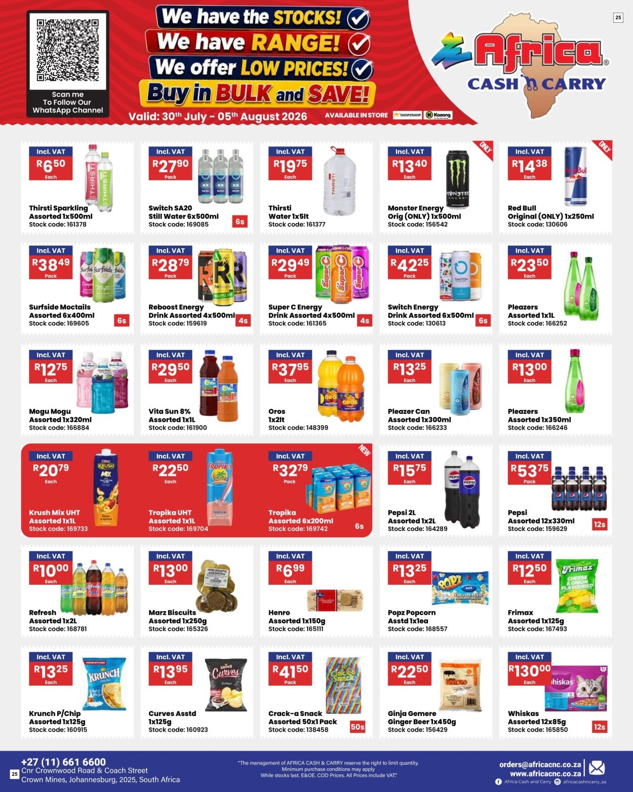 Africa Cash & Carry Catalogue - Weekly Promo - Page 25
