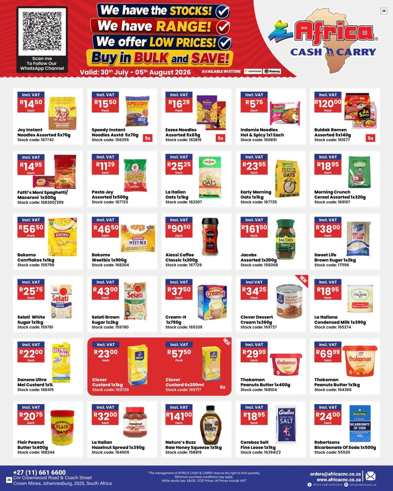 Africa Cash & Carry Catalogue - Weekly Promo - Page 26