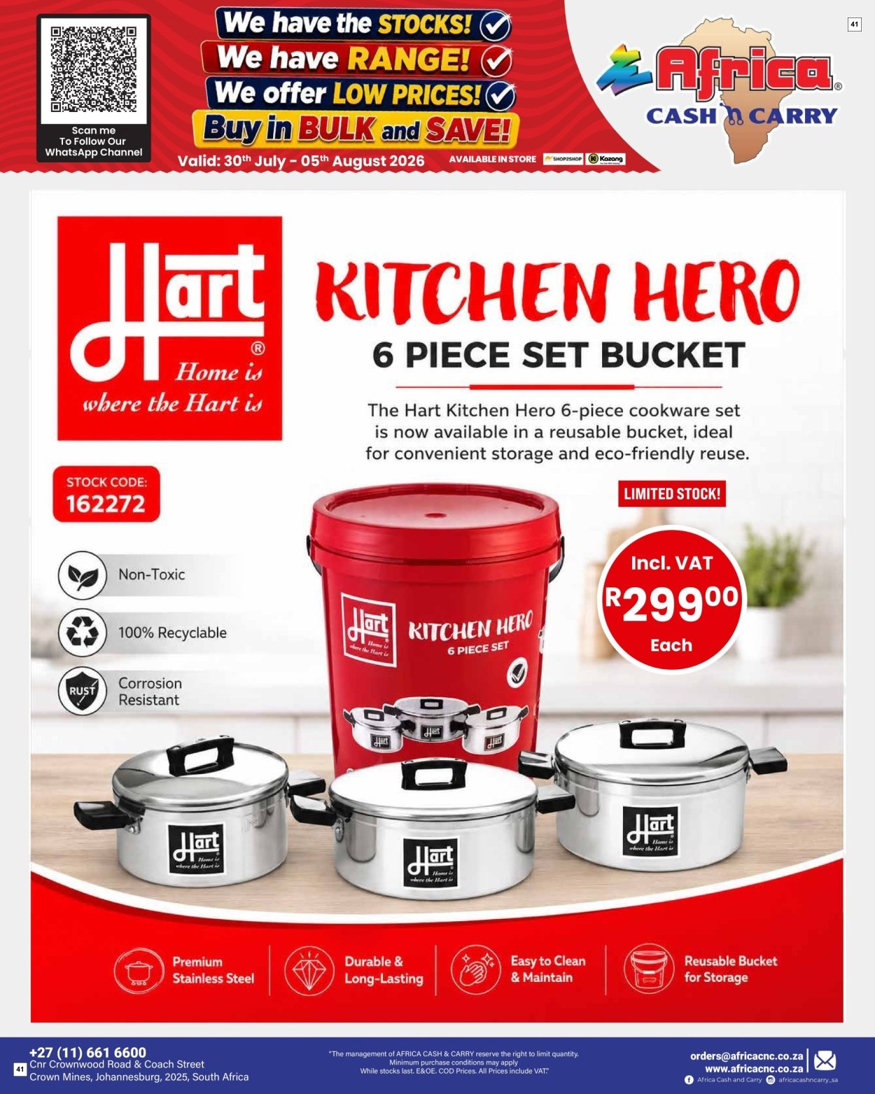 Africa Cash & Carry Catalogue - Weekly Promo - Page 41