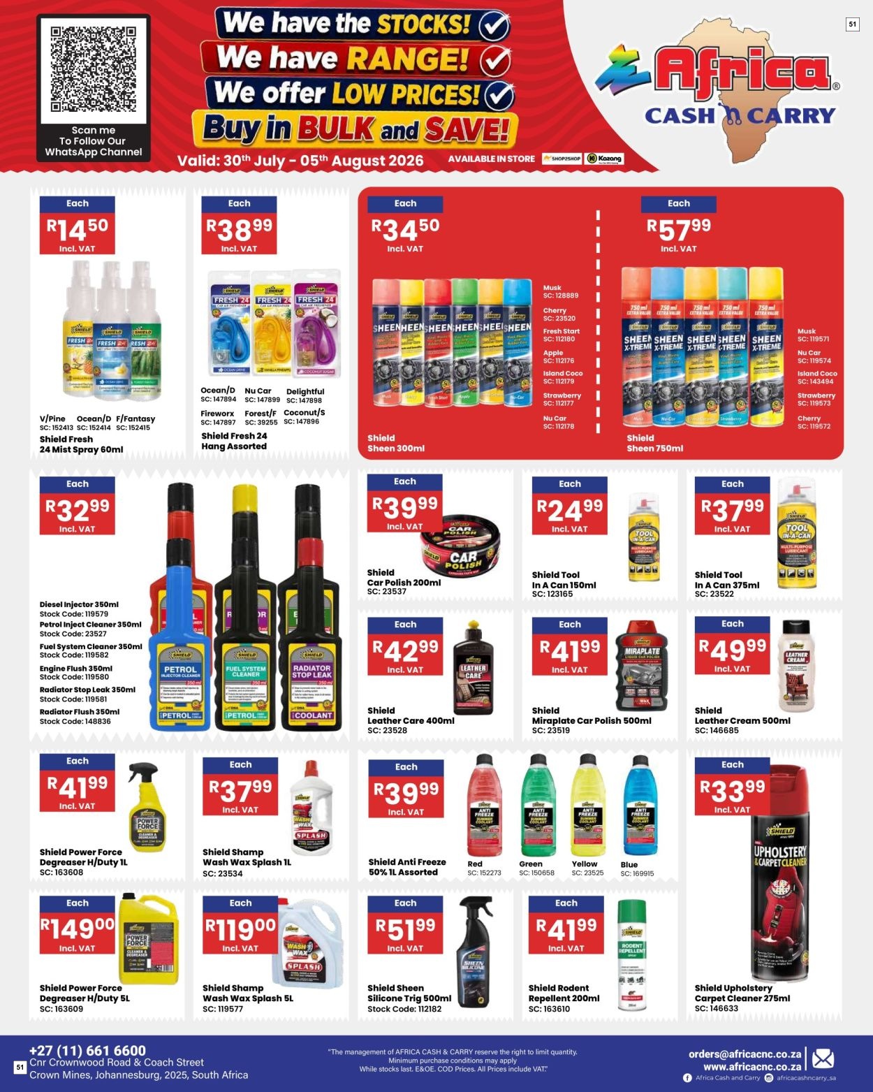Africa Cash & Carry Catalogue - Weekly Promo - Page 51