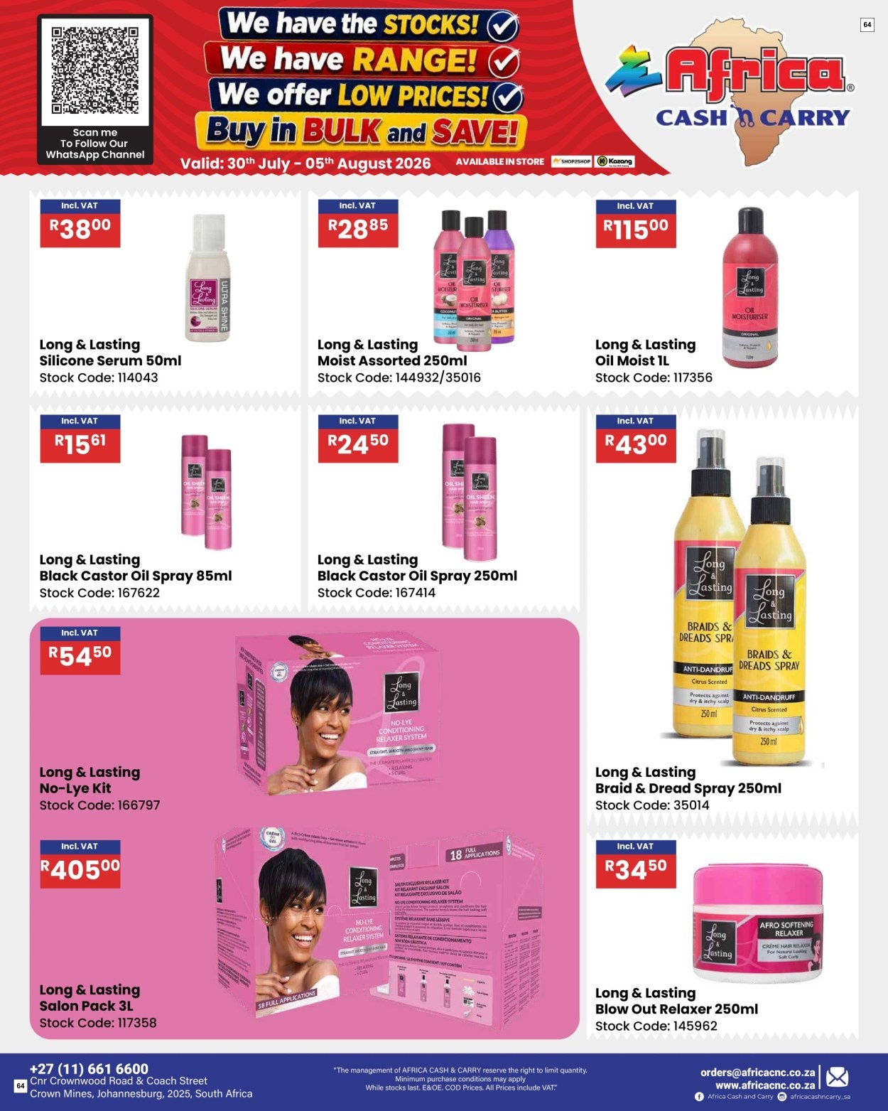 Africa Cash & Carry Catalogue - Weekly Promo - Page 64