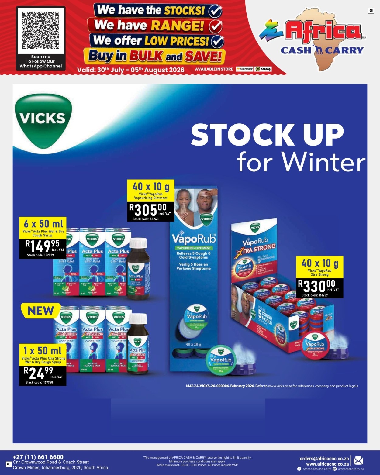 Africa Cash & Carry Catalogue - Weekly Promo - Page 68
