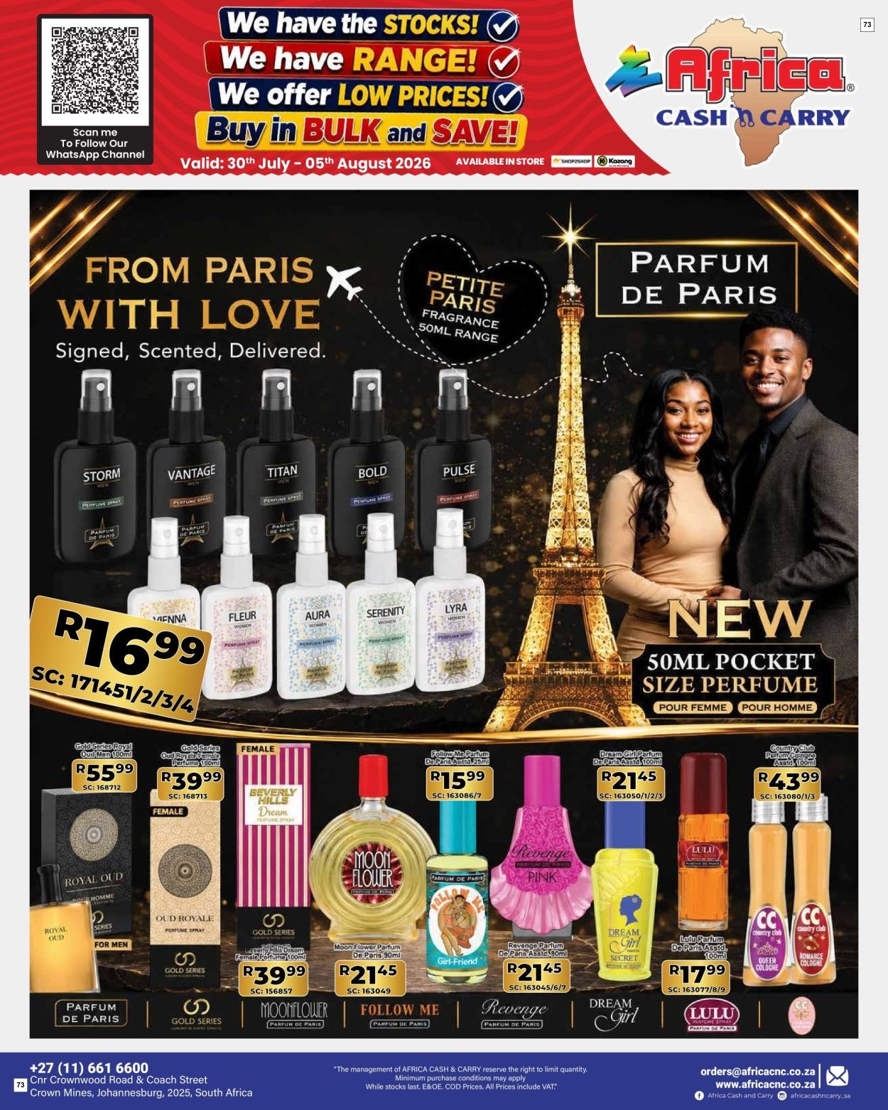 Africa Cash & Carry Catalogue - Weekly Promo - Page 73