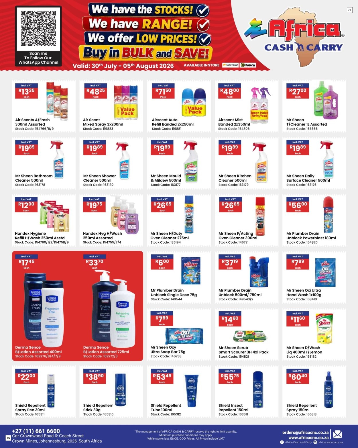 Africa Cash & Carry Catalogue - Weekly Promo - Page 76