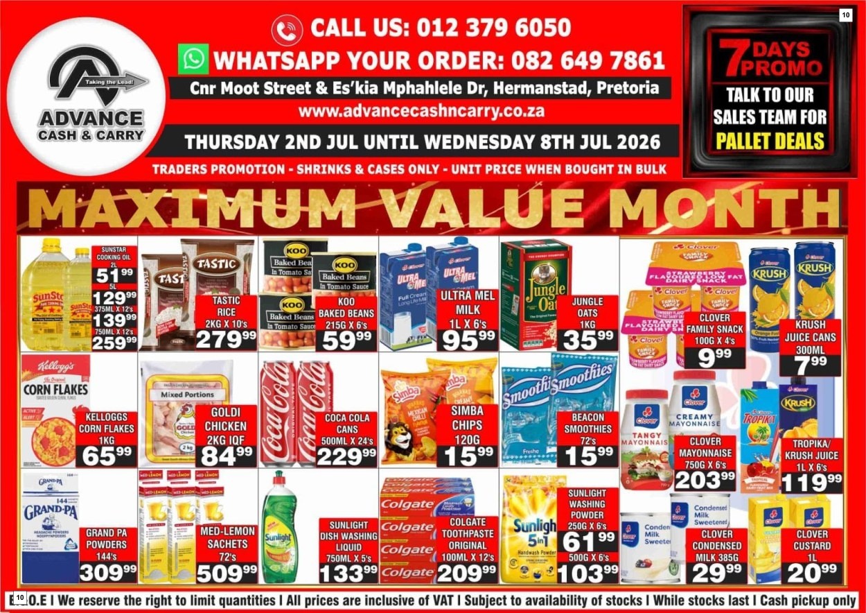 Advance Cash & Carry Catalogue - Maximum Value Month - Page 10
