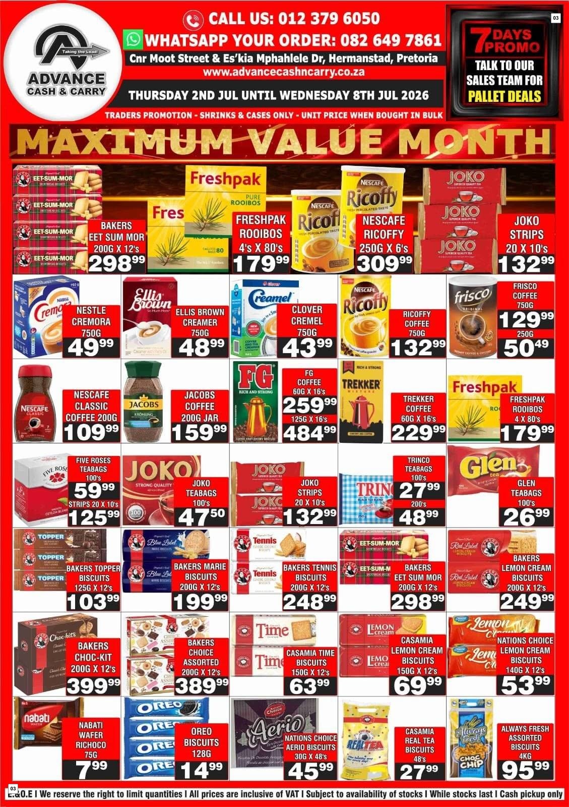 Advance Cash & Carry Catalogue - Maximum Value Month - Page 3