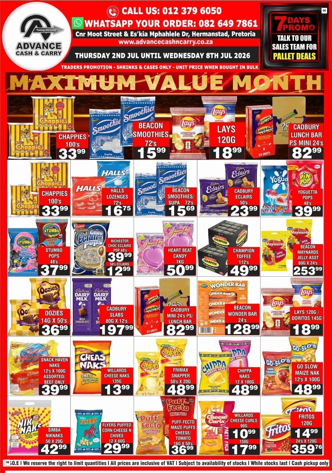 Advance Cash & Carry Catalogue - Maximum Value Month - Page 6