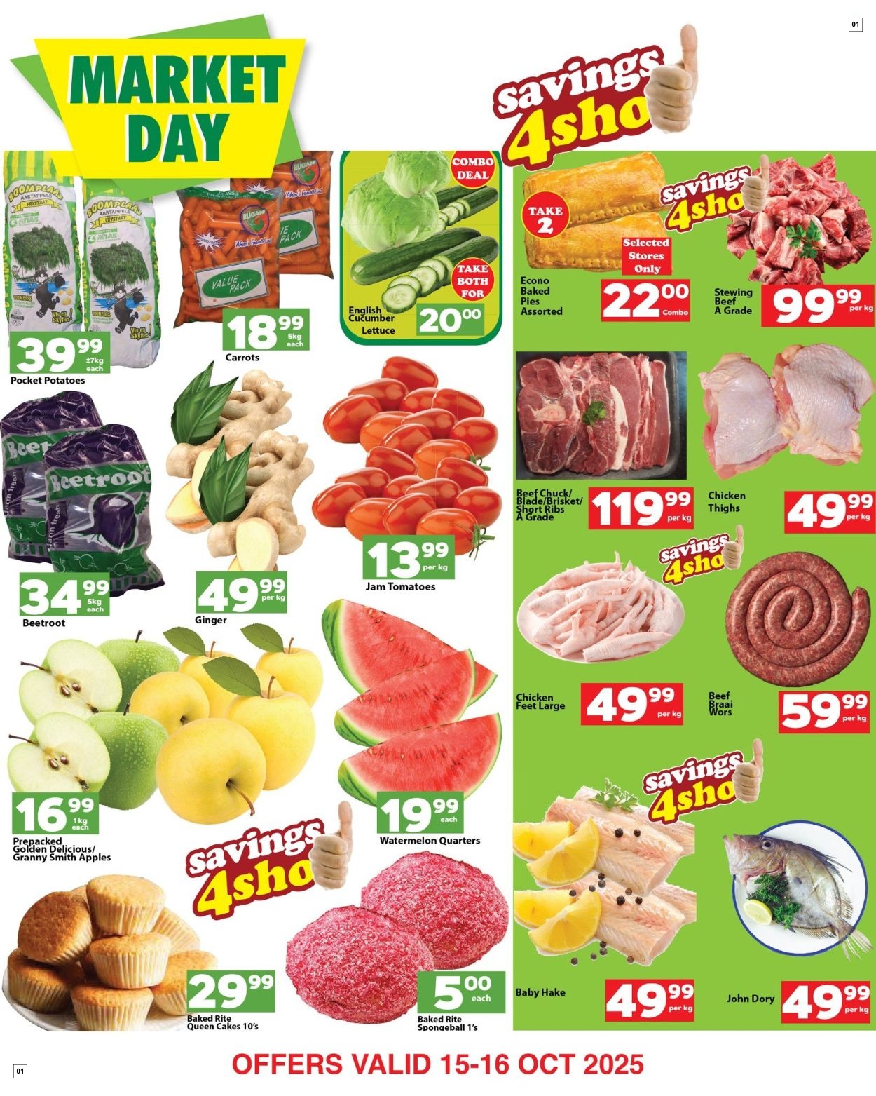 Check Save Specials 15 Oct - 16 Oct