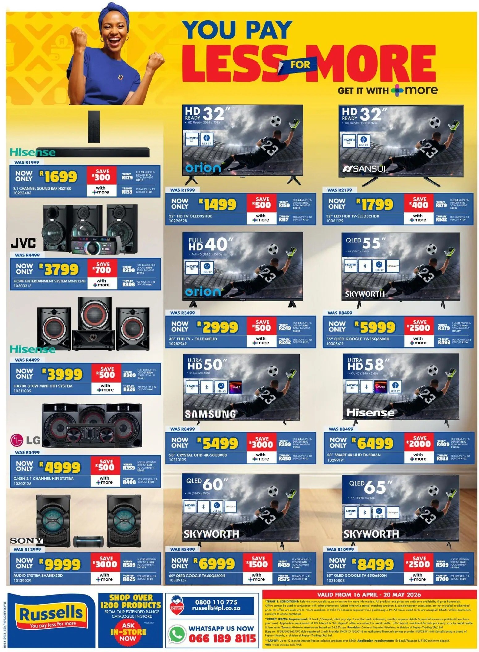 Russells Specials 16 Apr - 20 May - Page 16