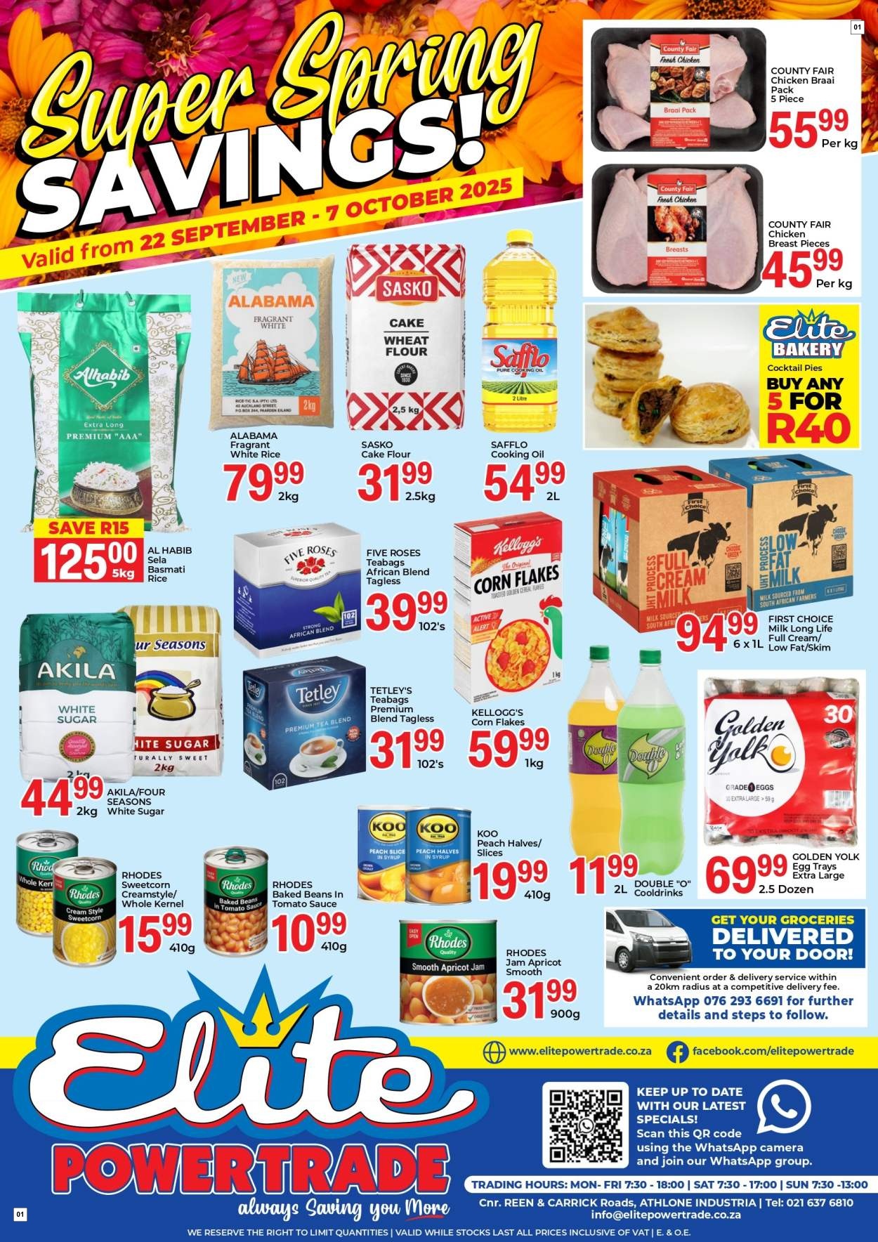 Elite Powertrade Specials 22 Sept - 07 Oct