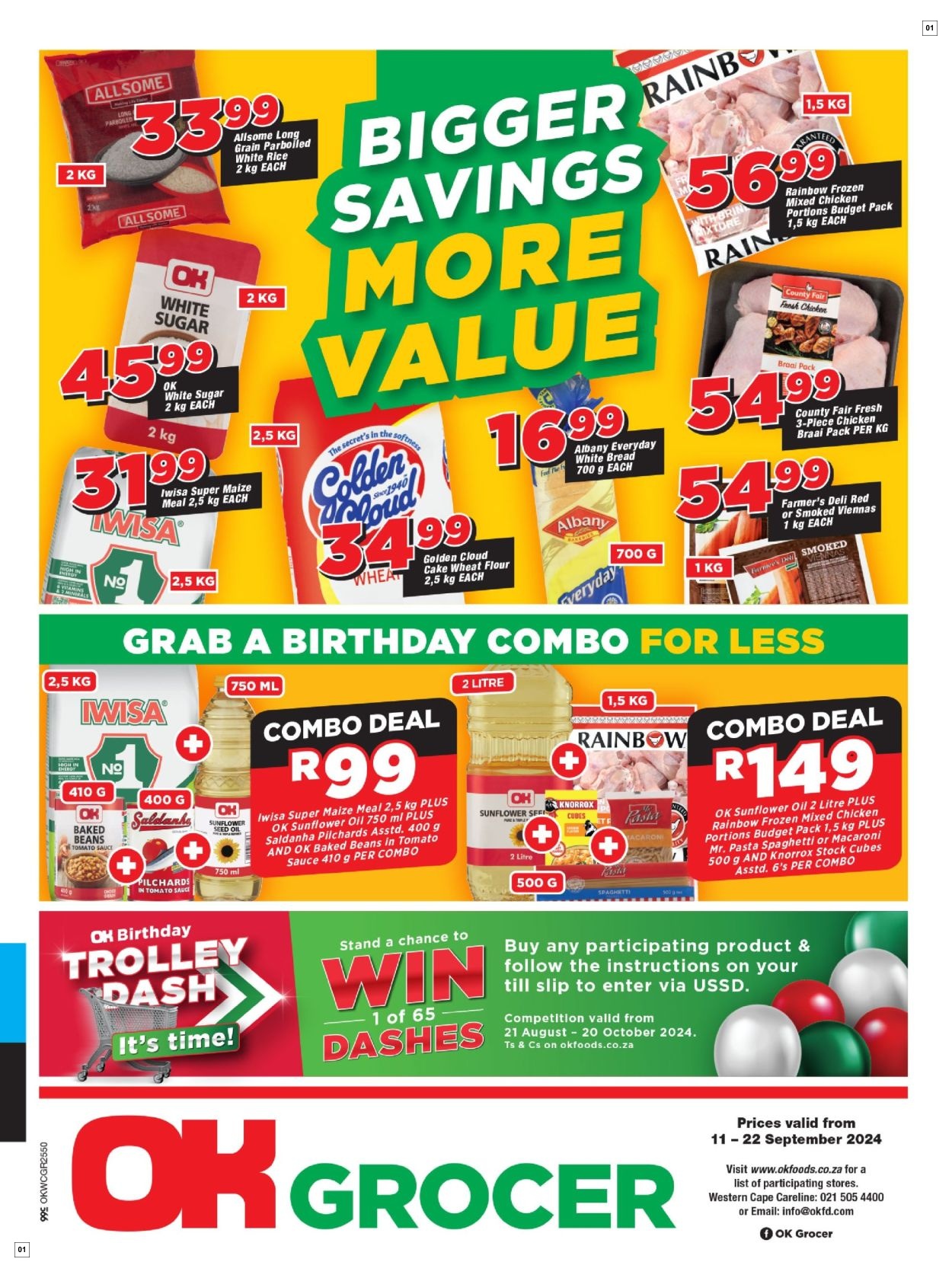 OK Foods Specials 11 Sept - 22 Sept