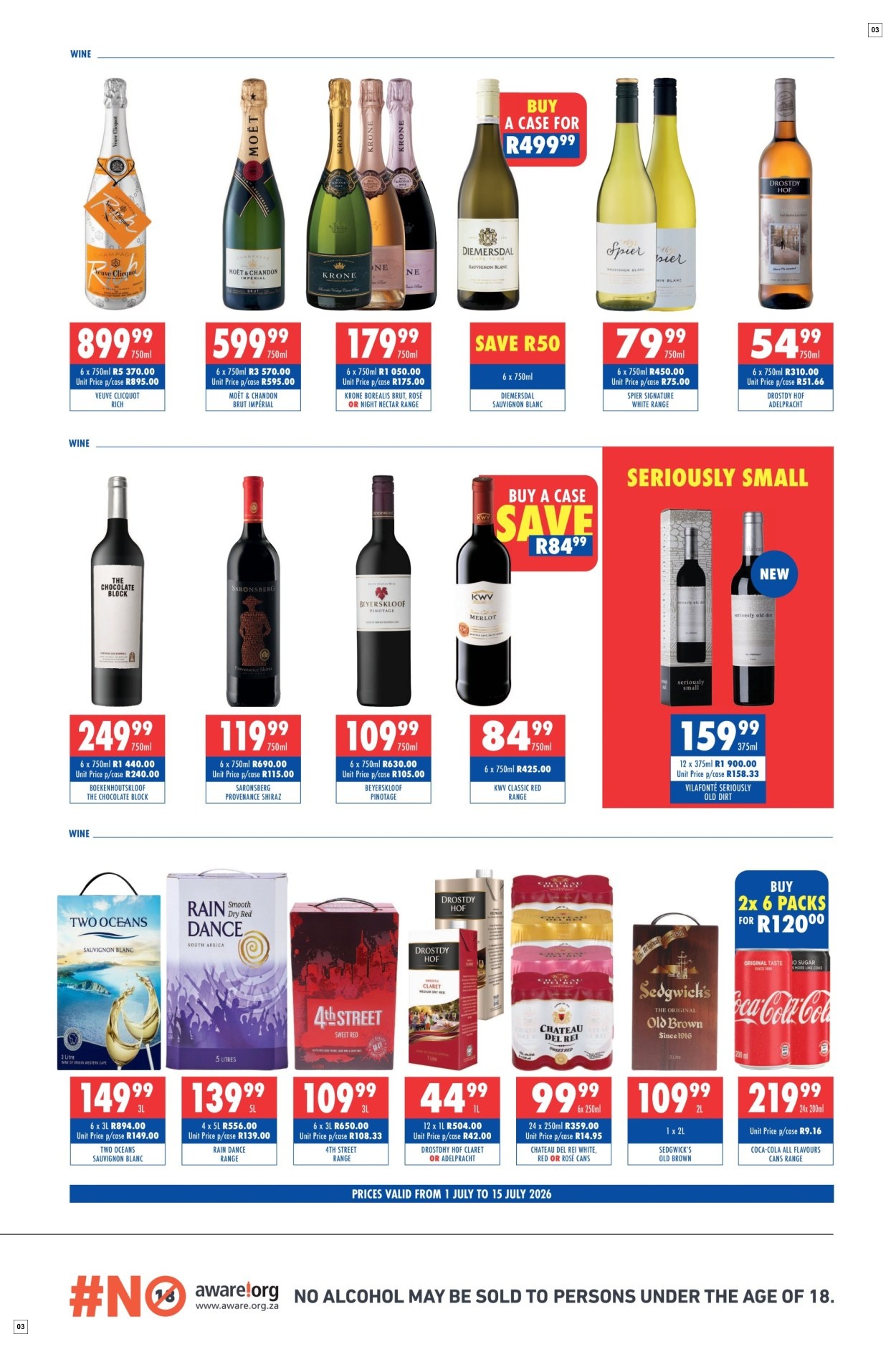 Ultra Liquors Specials 01 Jul - 15 Jul - Page 3