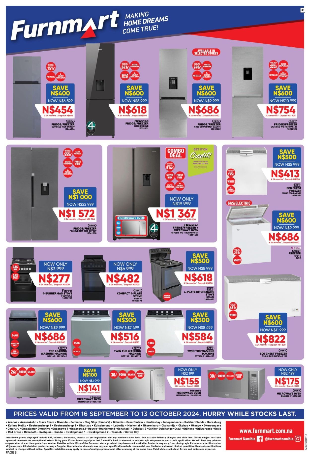 Furnmart Specials 16 Sept - 13 Oct - Page 8