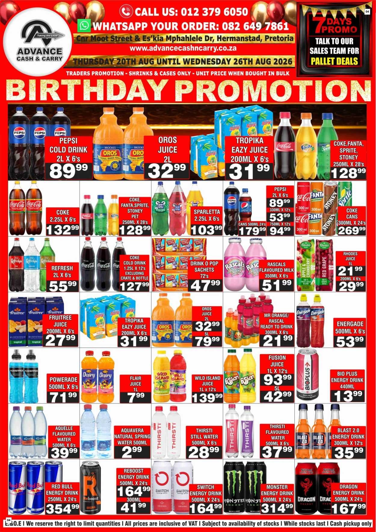 Advance Cash & Carry Catalogue - Birthday Promotion - Page 4