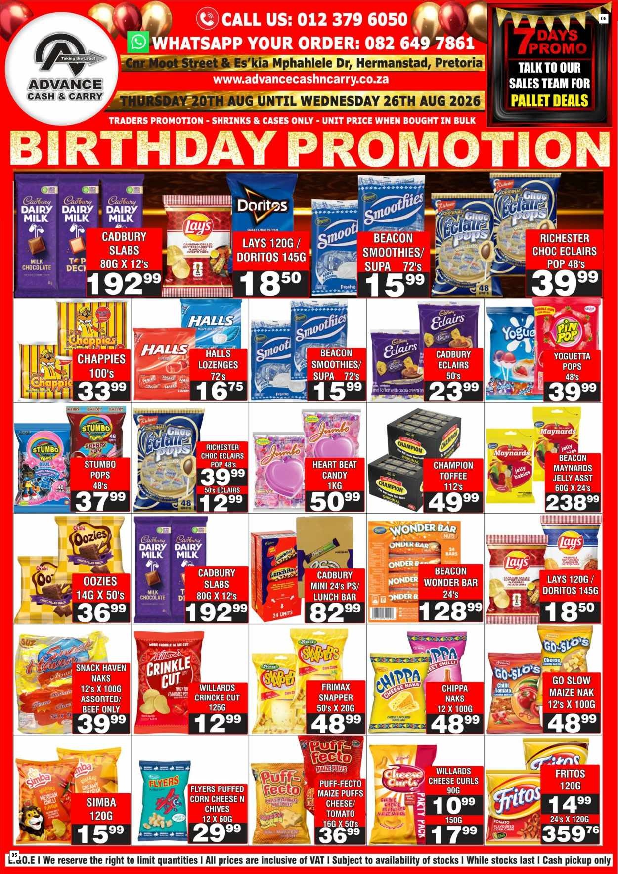 Advance Cash & Carry Catalogue - Birthday Promotion - Page 5