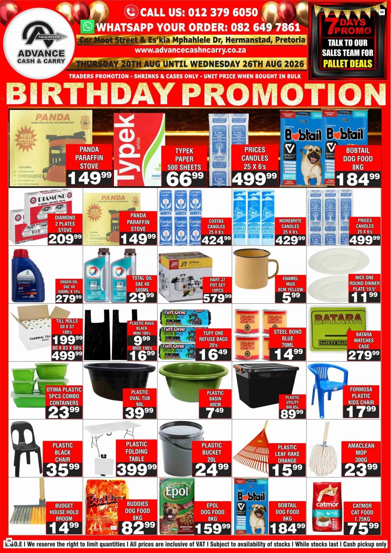 Advance Cash & Carry Catalogue - Birthday Promotion - Page 8