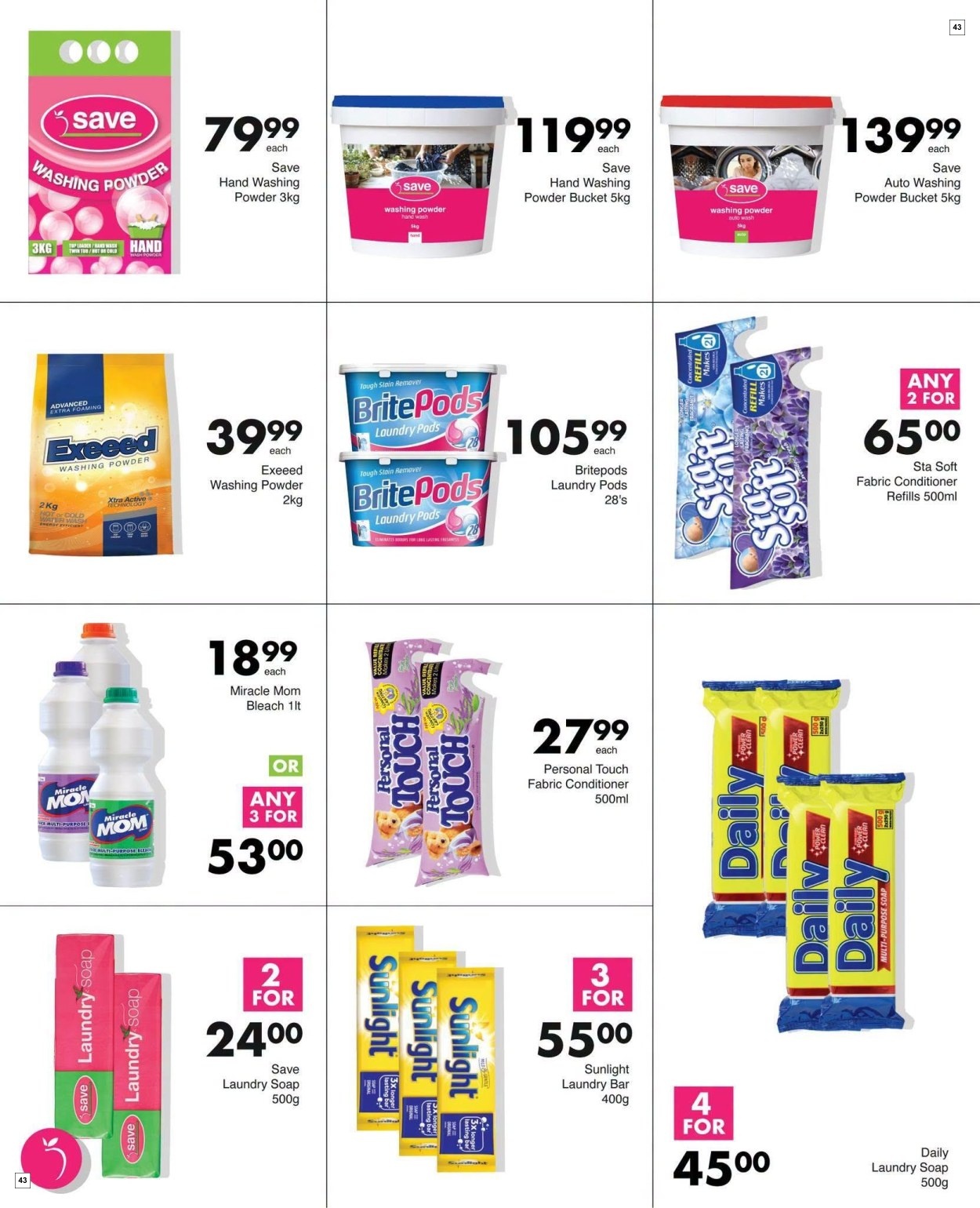 Save Supermarket Specials 15 Sept - 27 Sept - Page 43