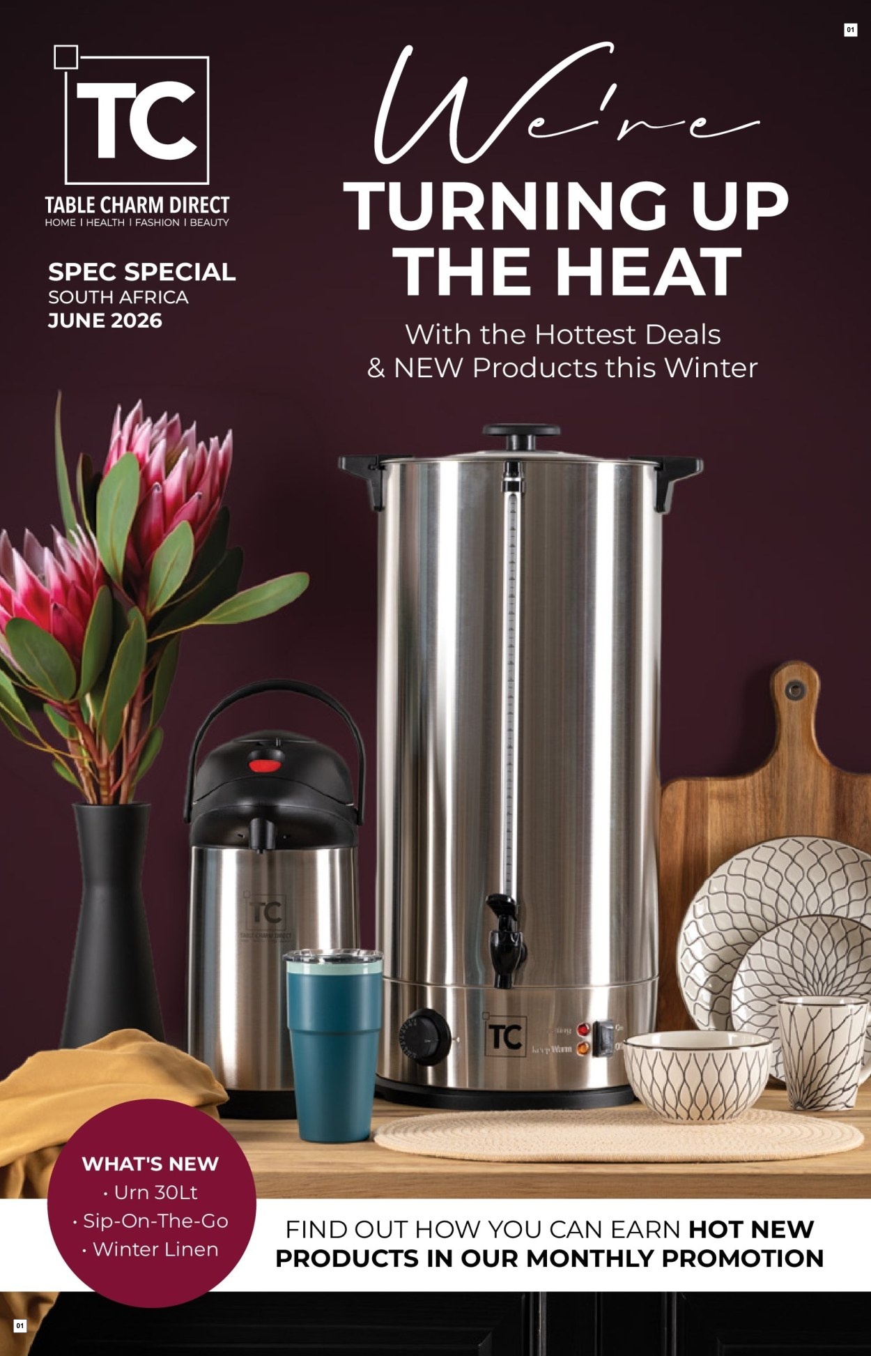 Table Charm Direct Specials 01 Jun - 30 Jun