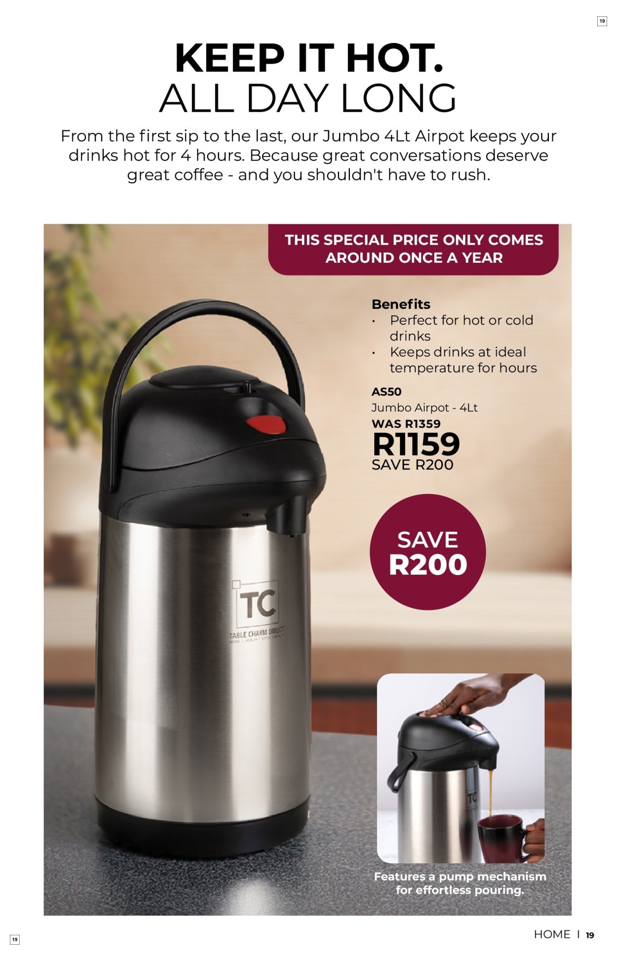 Table Charm Direct Specials 01 Jun - 30 Jun - Page 19