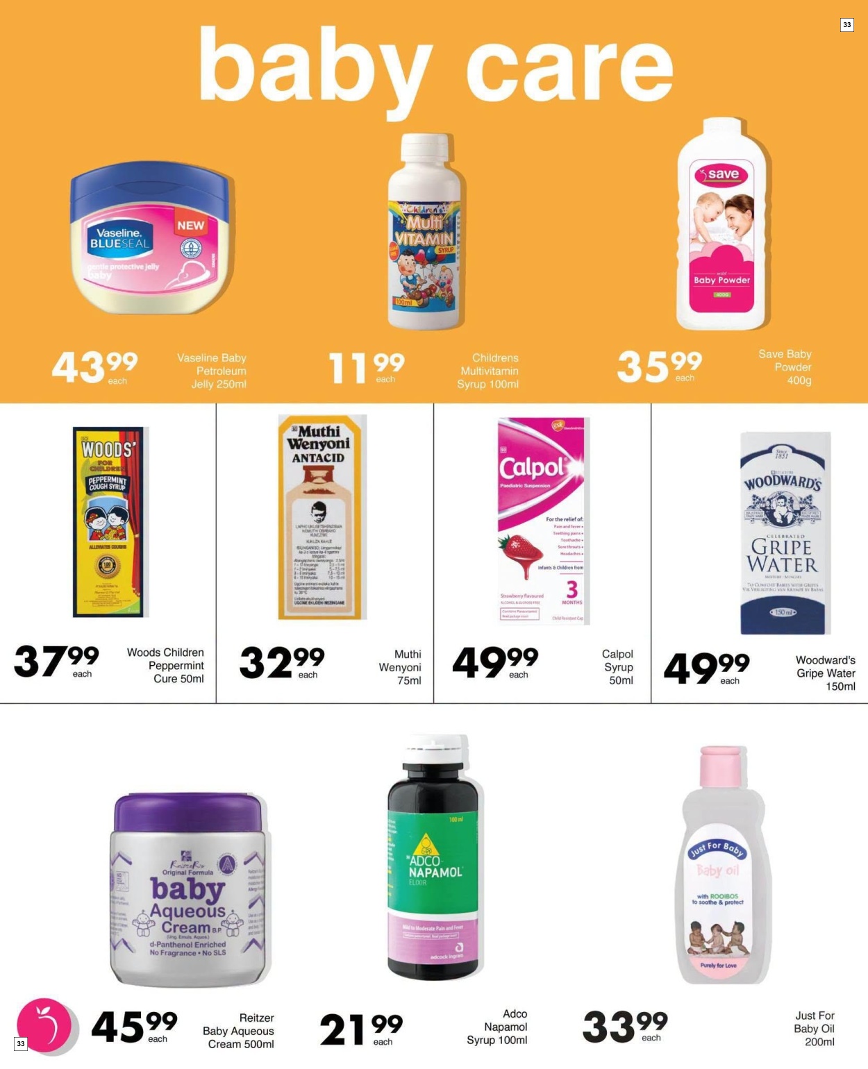 Save Supermarket Specials 30 Jul - 11 Aug - Page 33
