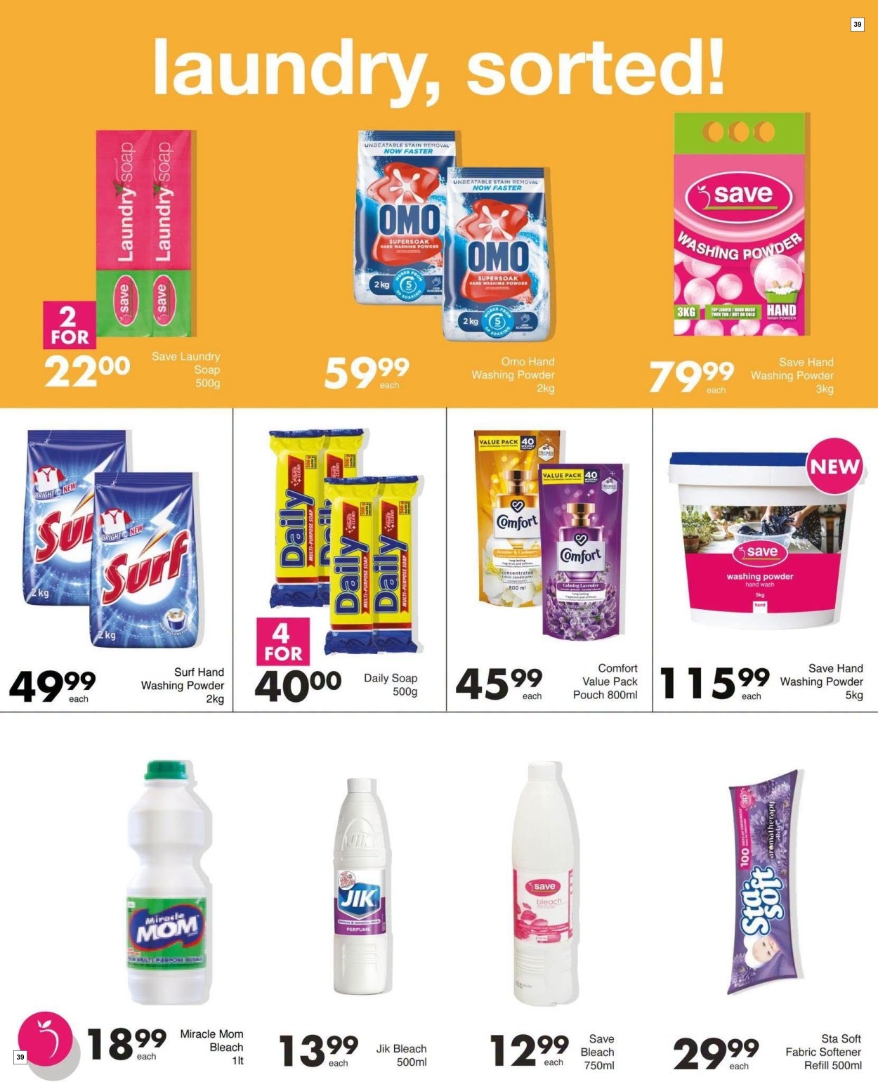 Save Supermarket Specials 30 Jul - 11 Aug - Page 39