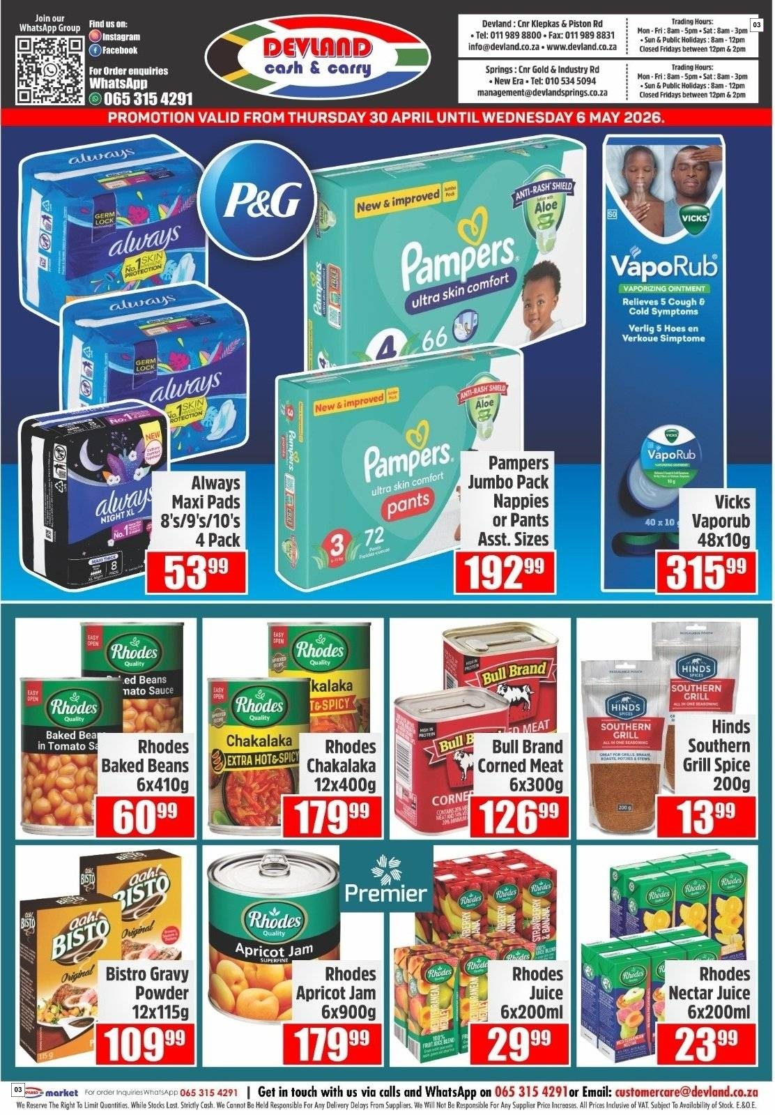 Devland Specials 30 Apr - 06 May - Page 3