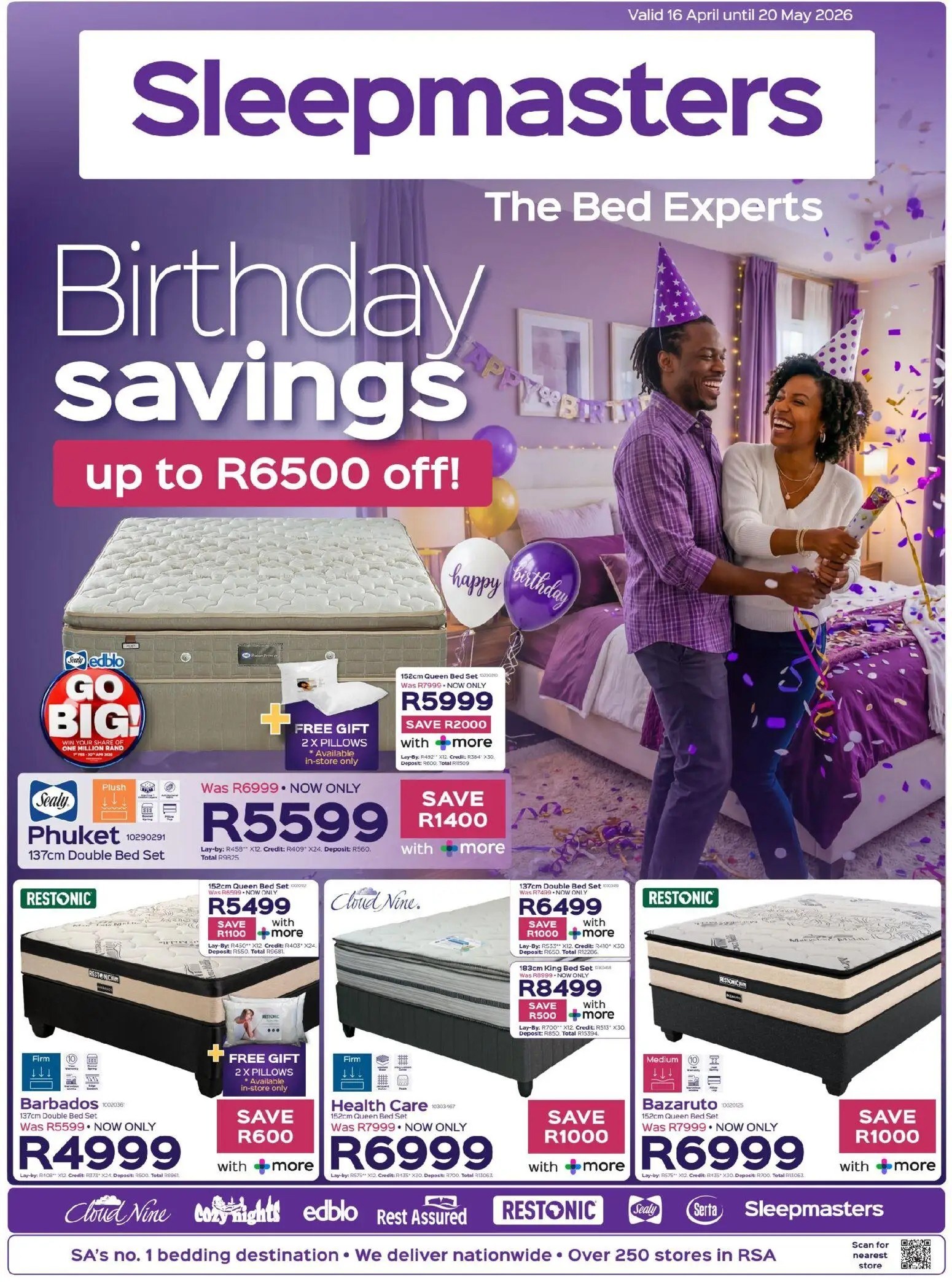 Sleepmasters Latest Catalogue