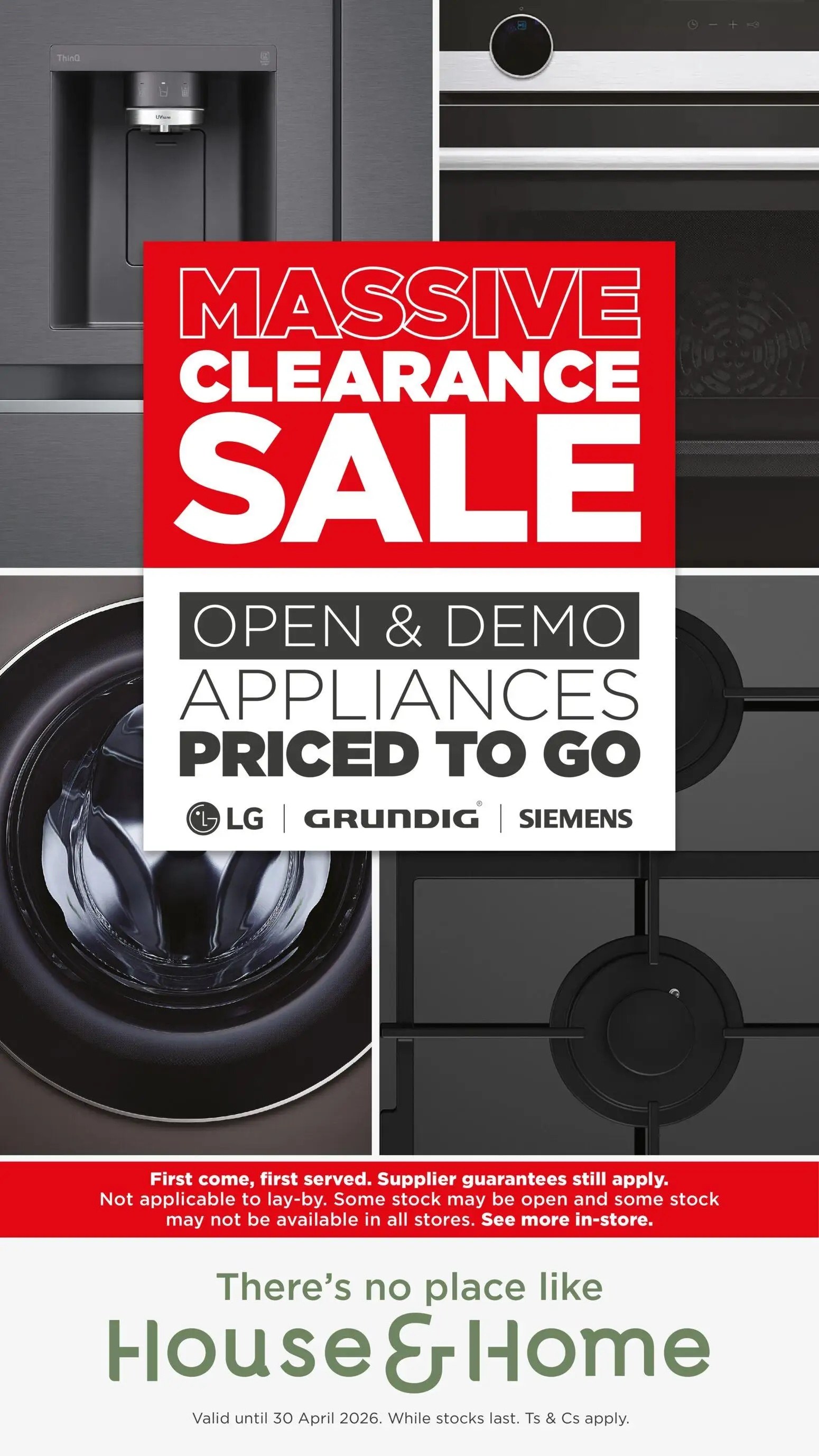 House And Home Massive Clearance Sale