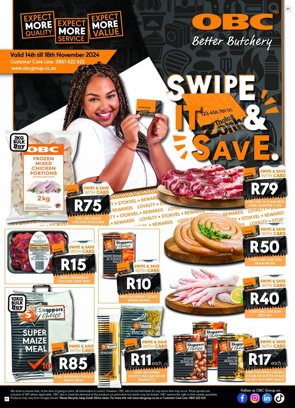 OBC Specials 14 Nov - 18 Nov