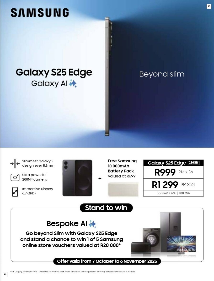Vodacom Specials 07 Oct - 06 Nov - Page 15
