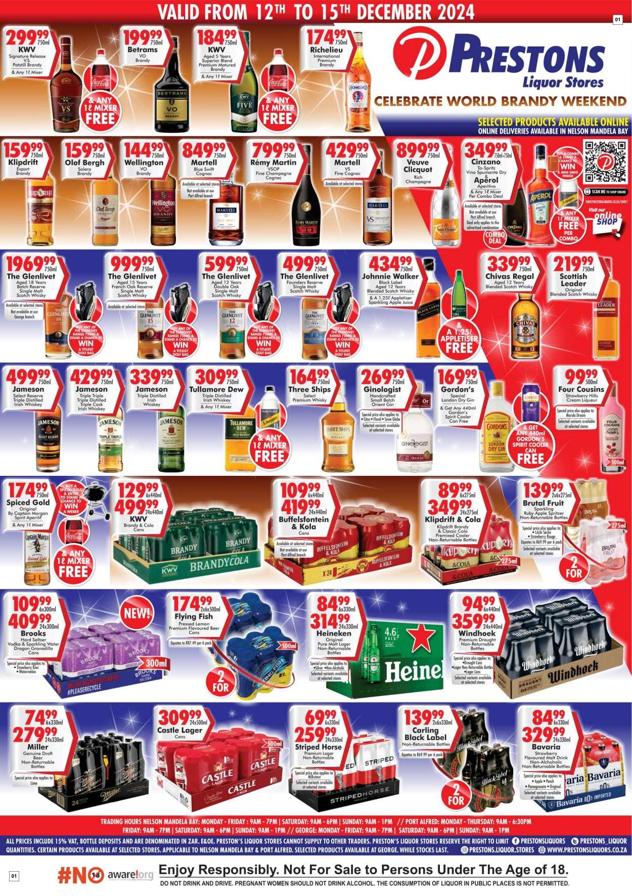 Prestons Liquor Stores Wine Specials