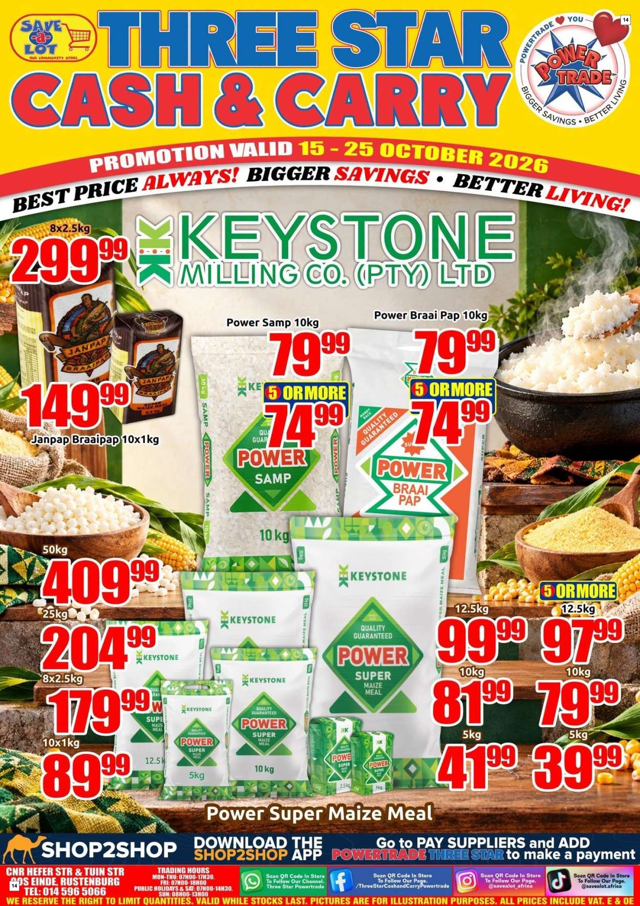Three Star Cash And Carry Specials 15 Oct - 25 Oct - Page 14