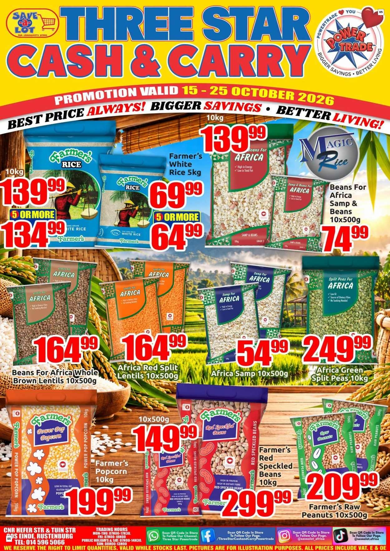 Three Star Cash And Carry Specials 15 Oct - 25 Oct - Page 5