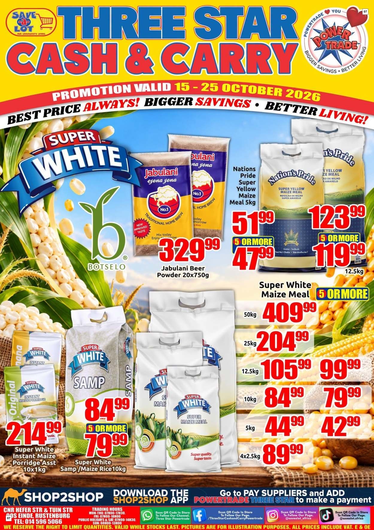 Three Star Cash And Carry Specials 15 Oct - 25 Oct - Page 7