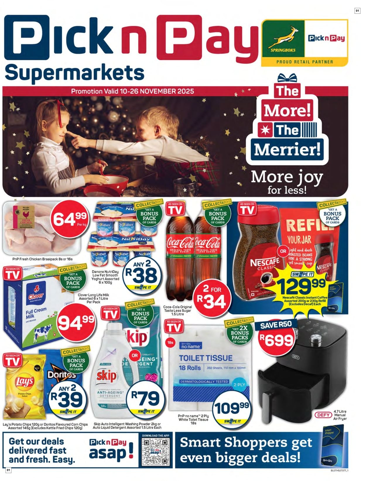 Pick N Pay Supermarket Christmas Specials