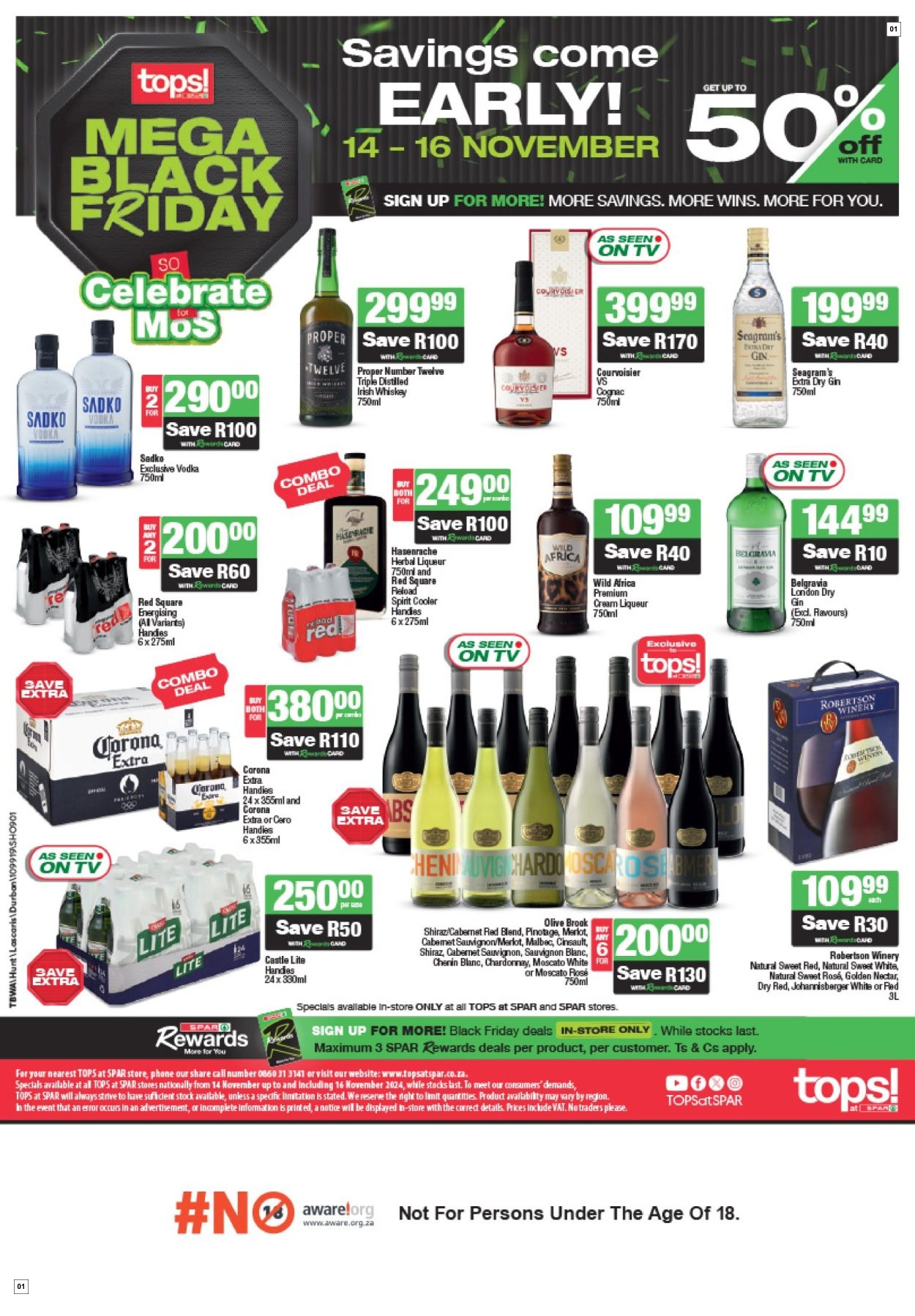 Tops At Spar Turn up Epic