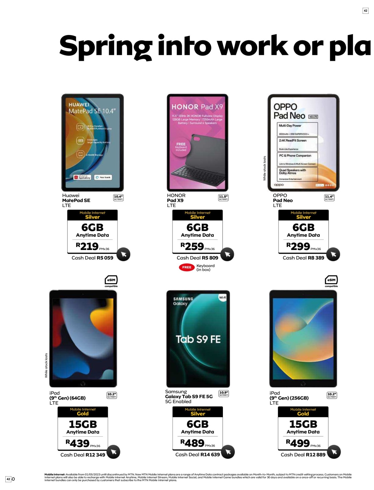 MTN Specials 07 Sept - 06 Oct - Page 42