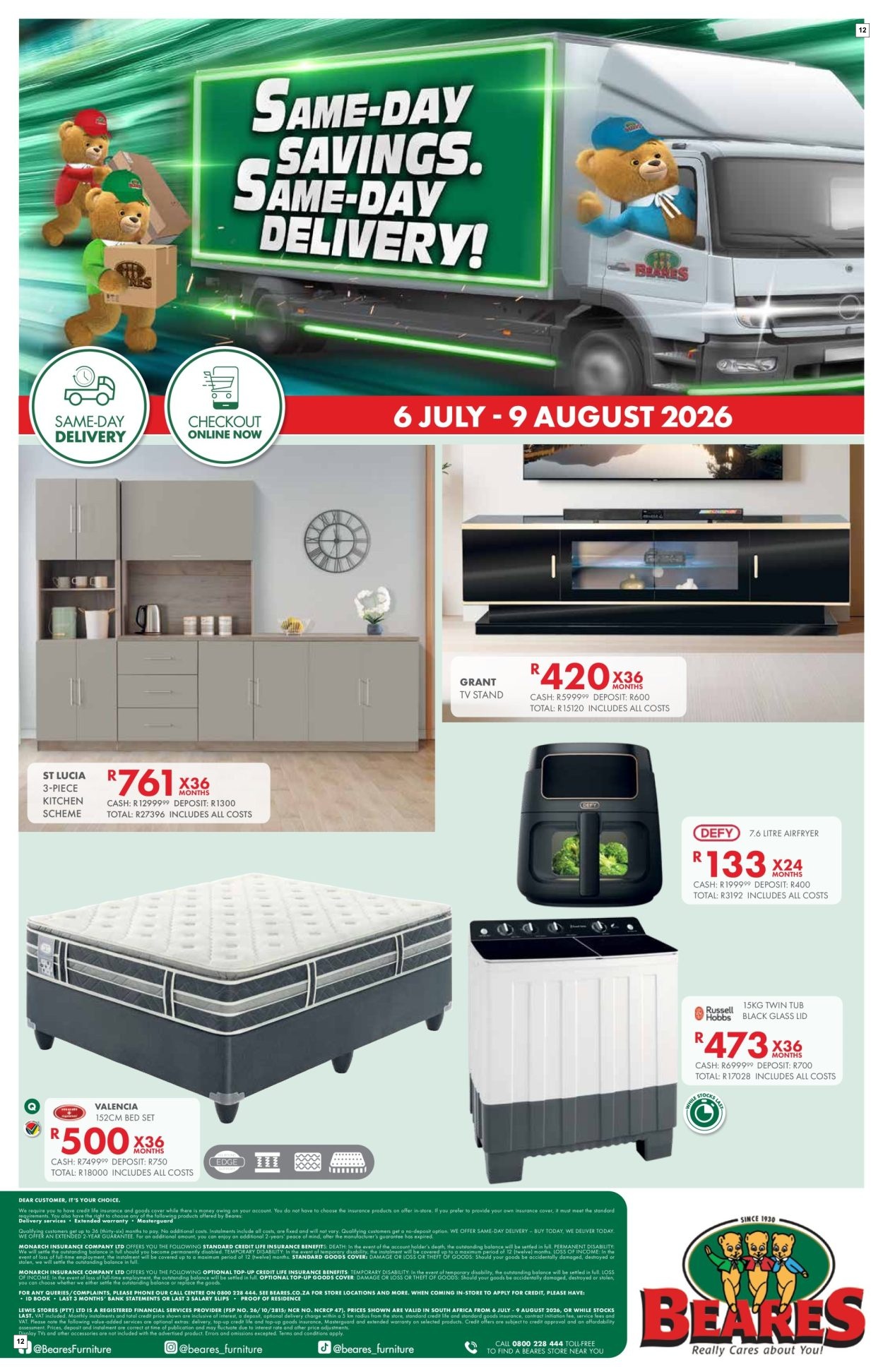 Beares Specials 06 Jul - 09 Aug - Page 12