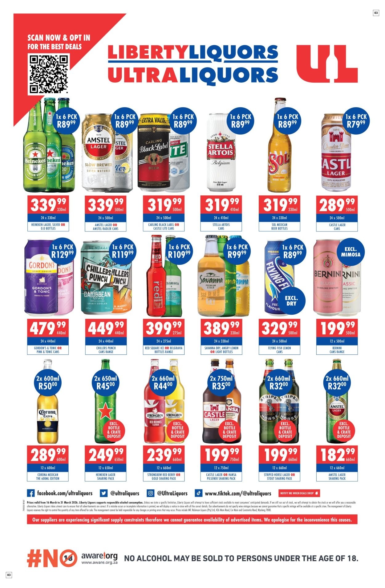 Liberty Liquors Specials 16 Mar - 31 Mar - Page 3